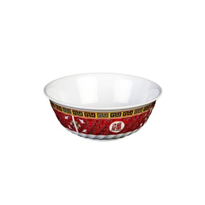 Chinese design melamine waved dinner rice bowl