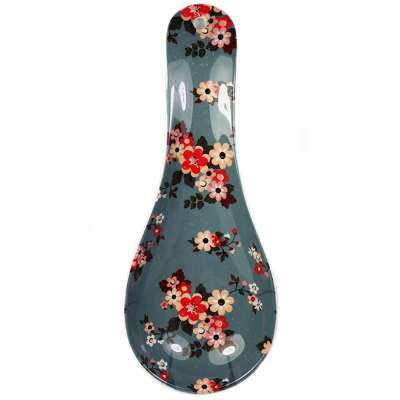 Melamine custom kitchen spoon rest plastic soup spoon holder